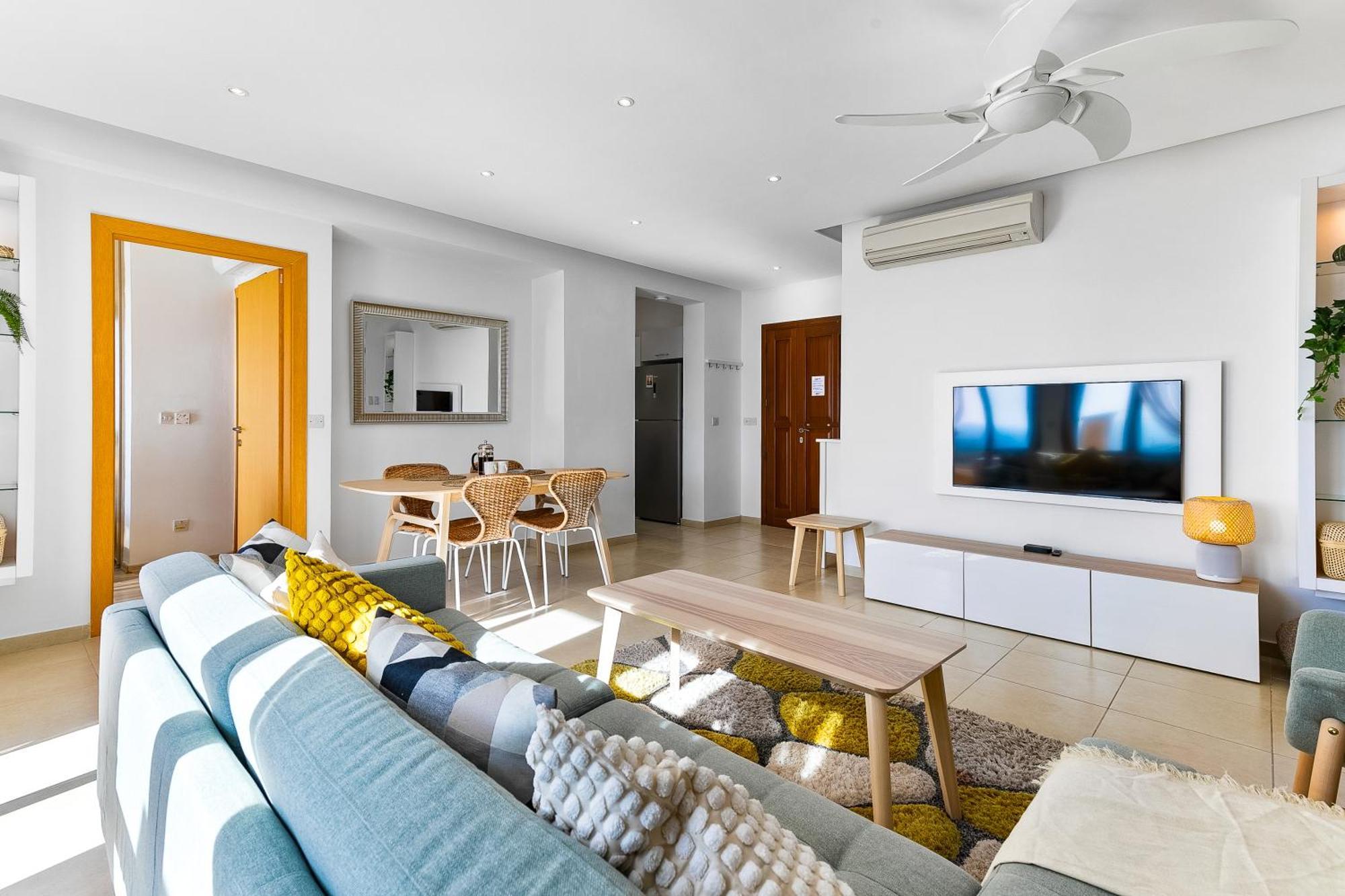 2 Bedroom Apartment Thalassa With Sea And Sunset Views, Aphrodite Hills Resort Kouklia Ngoại thất bức ảnh