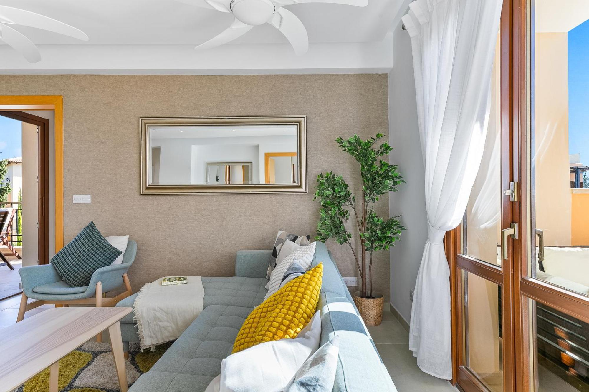 2 Bedroom Apartment Thalassa With Sea And Sunset Views, Aphrodite Hills Resort Kouklia Ngoại thất bức ảnh