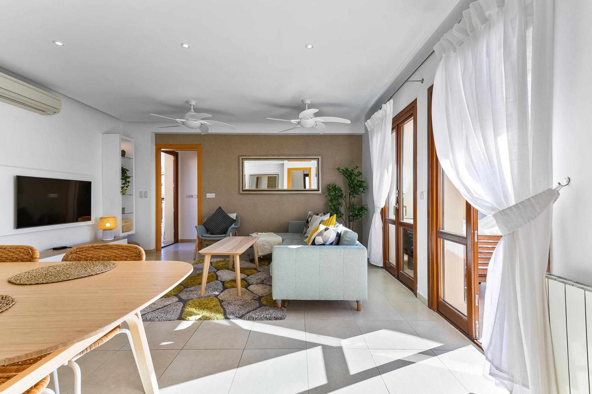 2 Bedroom Apartment Thalassa With Sea And Sunset Views, Aphrodite Hills Resort Kouklia Ngoại thất bức ảnh