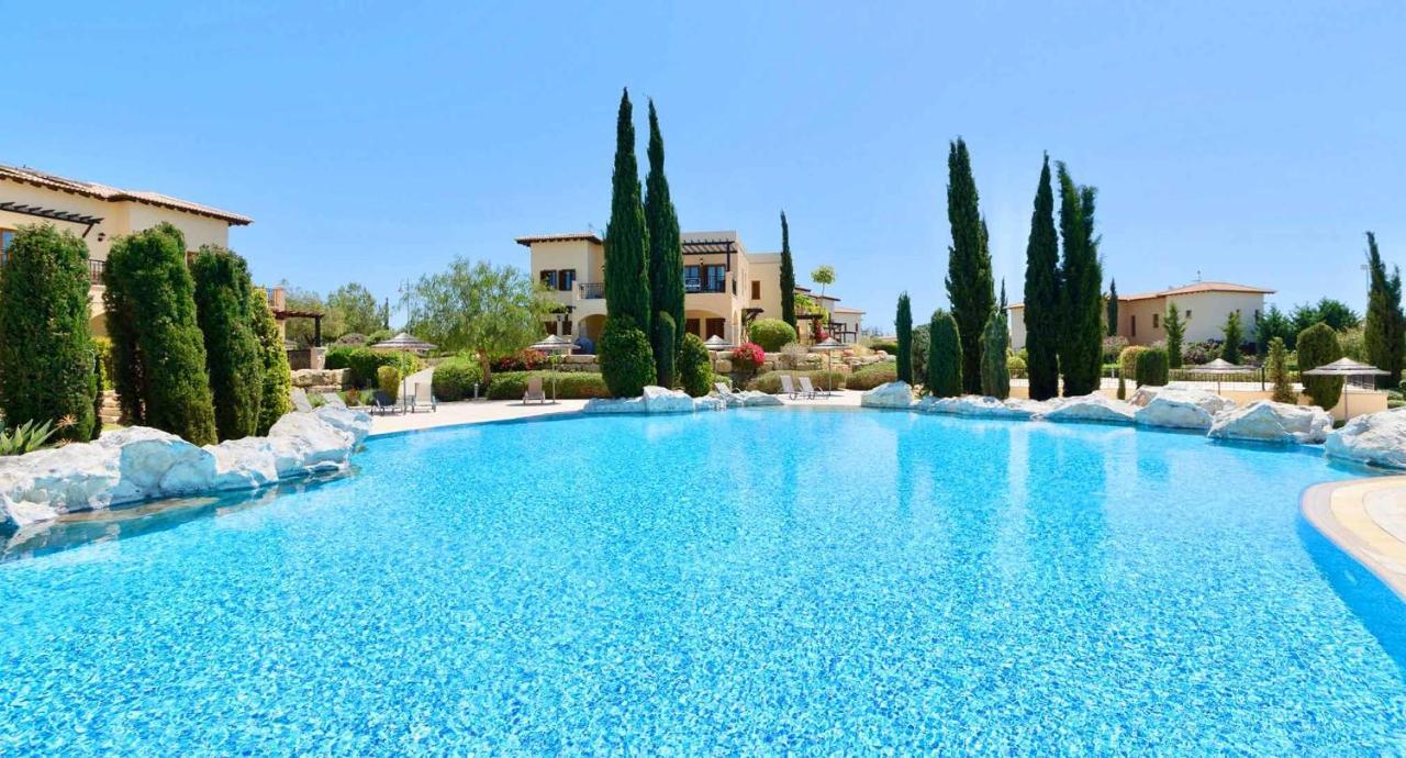 2 Bedroom Apartment Thalassa With Sea And Sunset Views, Aphrodite Hills Resort Kouklia Ngoại thất bức ảnh